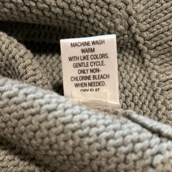 Apt.9 Petite Size PS Gray Retro Cardigan Sweater Cropped Y2K - Picture 7 of 10